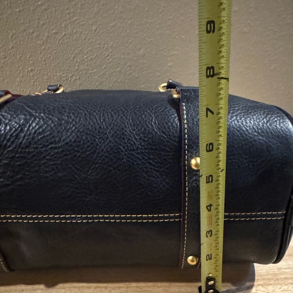 Dooney & Bourke Florentine NAVY Satchel - Picture 7 of 13